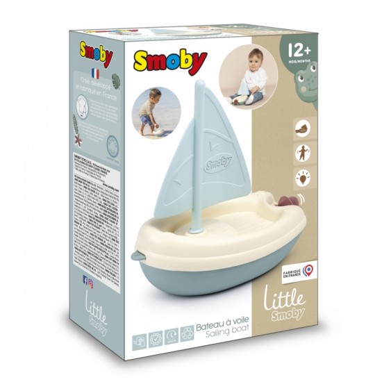 Maža bioplastikinė burlaivė vandeniui Smoby