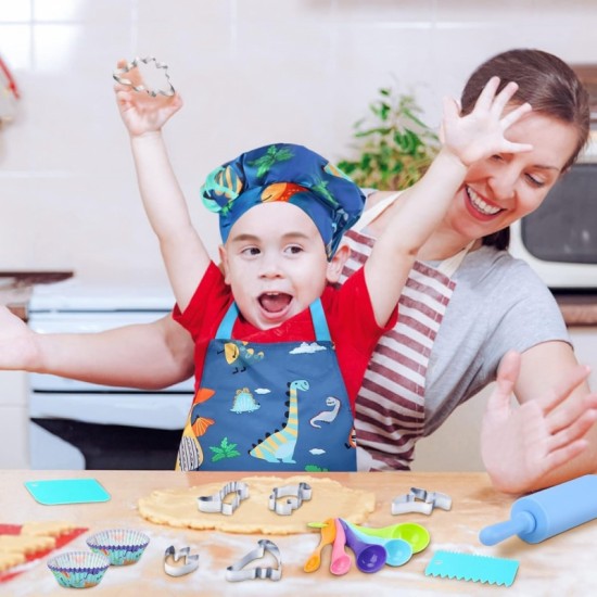 Mažojo virėjo rinkinys WOOPIE Dino