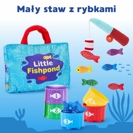 Mažojo žvejo rinkinys skaičiavimo mokymuisi, 22 dalys WOOPIE