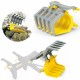 Medienos pakrovimo griebtuvas Rolly Toys Tractor Bucket