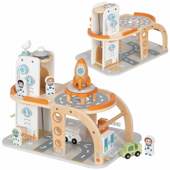 Medinė automobilių stovėjimo aikštelė TOOKY TOY