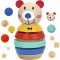 Medinė dėlionė piramidės formos meškiukas 11 vnt. TOOKY TOY