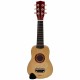 Medinė gitara vaikams, natūrali, 21 colio, 6 stygos Viga