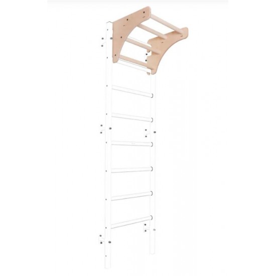Medinė prisitraukimų skersinis švediškai sienelei 65 cm