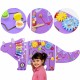Medinė sensorinė-manipuliacinė lenta EDU Triceratops VIGA