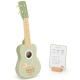 Medinė ukulele gitara vaikams, žalia, su natomis Viga