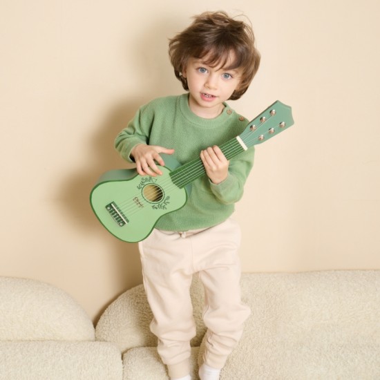 Medinė vintažinė gitara vaikams nuo 3 metų CLASSIC WORLD