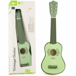 Medinė vintažinė gitara vaikams nuo 3 metų CLASSIC WORLD