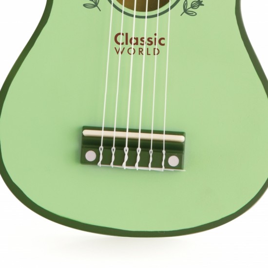 Medinė vintažinė gitara vaikams nuo 3 metų CLASSIC WORLD