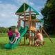 Medinė žaidimų aikštelė 6 viename BACKYARD DISCOVERY Belmont