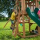 Medinė žaidimų aikštelė 6 viename BACKYARD DISCOVERY Belmont