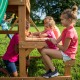 Medinė žaidimų aikštelė 6 viename BACKYARD DISCOVERY Belmont