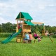 Medinė žaidimų aikštelė 6 viename BACKYARD DISCOVERY Belmont