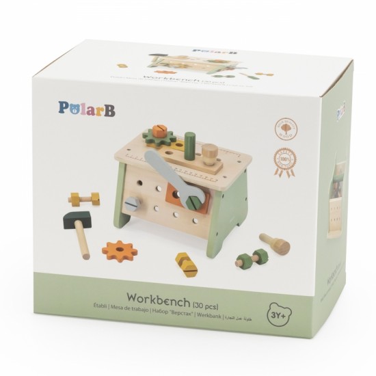Medinės Mini Dirbtuvės 2in1 VIGA PolarB