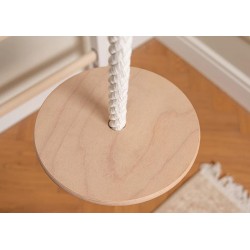 Medinės sūpynės švediškai sienelei