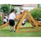 Medines žaidimų aikštelės XL Montessori laipiojimo kopėčių komplektas CLASSIC WORLD EDU