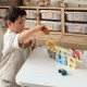 Mediniai kaladėlės Dėlionė Gyvūnai Montessori 9 vnt. TOOKY TOY