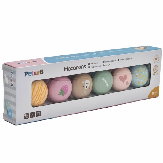 Mediniai sausainiai, sausainiai, konditerijos rinkinys, macarons VIGA PolarB