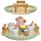 Medinis arbatos ir kavos rinkinys, 12 vnt., FSC WOOPIE GREEN