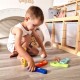 Medinis boulingas vaikams, 6 vnt. + kamuoliukas TOOKY TOY