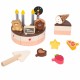 Medinis gimtadienio tortas pjaustymui, 19 vnt. CLASSIC WORLD