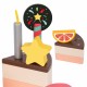 Medinis gimtadienio tortas pjaustymui, 19 vnt. CLASSIC WORLD