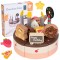 Medinis gimtadienio tortas pjaustymui, 19 vnt. CLASSIC WORLD