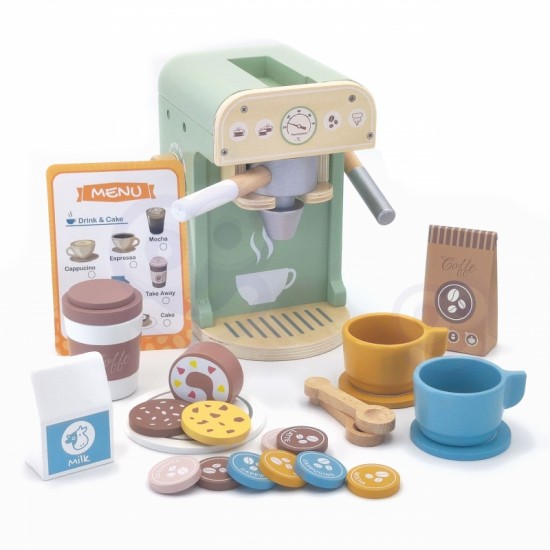 Medinis kavos virimo aparatas, 25 vnt. Barista saldumynai WOOPIE GREEN