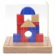 Medinis konstruktorius 3D Montessori kaladėlės VIGA
