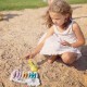 Medinis ksilofonas baltasis lokys Montessori VIGA