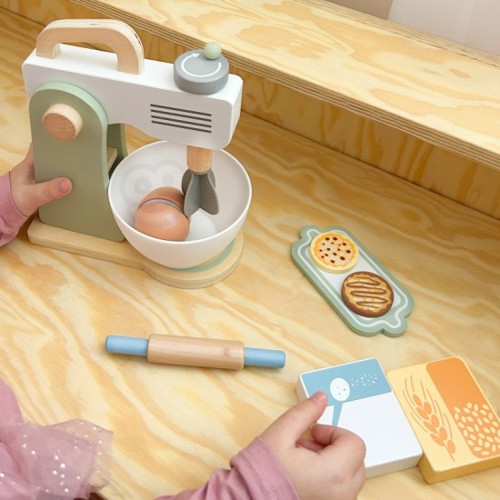 Medinis maišytuvas pastelinių aksesuarų rinkinys TOOKY TOY