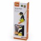 Medinis pingvinų stūmiklis „Viga Toys“