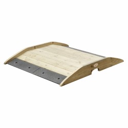 Medinis rampos tiltas, privažiavimas plento dviračių taku CLASSIC WORLD EDU