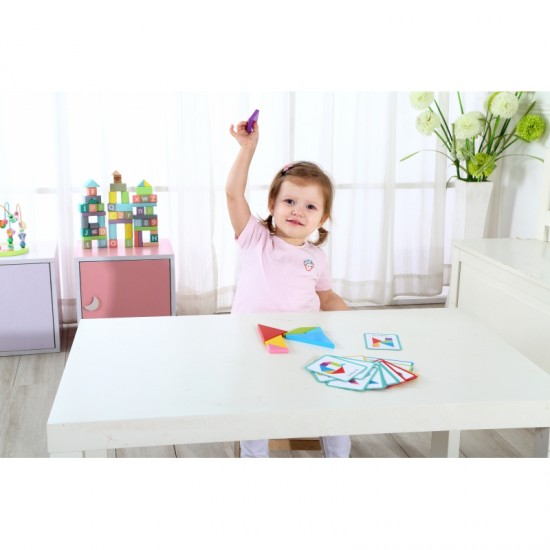 Medinis tangramų dėlionė TOOKY TOY