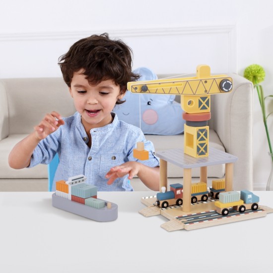 Medinis uosto krano rinkinys TOOKY TOY