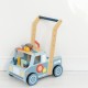 Medinis vaikštynės automobilis mini STEM dirbtuvės TOOKY TOY