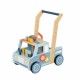 Medinis vaikštynės automobilis mini STEM dirbtuvės TOOKY TOY