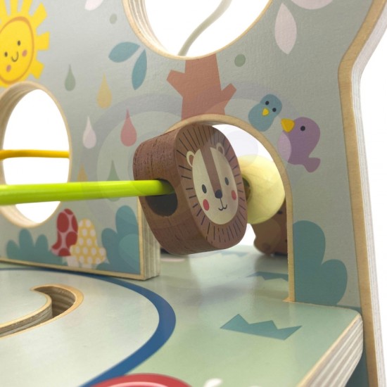 Medinis variklio kilpos miško labirintas TOOKY TOY