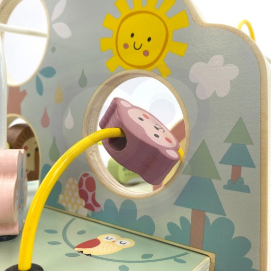 Medinis variklio kilpos miško labirintas TOOKY TOY