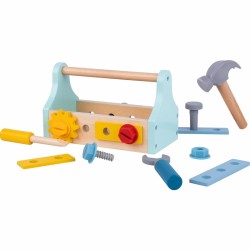 Medinių įrankių dėžių rinkinys, 18 vnt. TOOKY TOY
