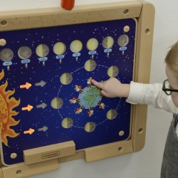 Mėnulio fazių edukacinė lenta MASTERKIDZ Montessori