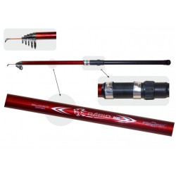 Meškerė LB Fish2Fish RAPID Long Red ilgis 600 cm, testas 10 - 40g