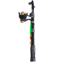 Meškerės teleskopinės rinkinys 360 cm