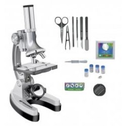 Mikroskopas Bresser Junior Set 300x-1200