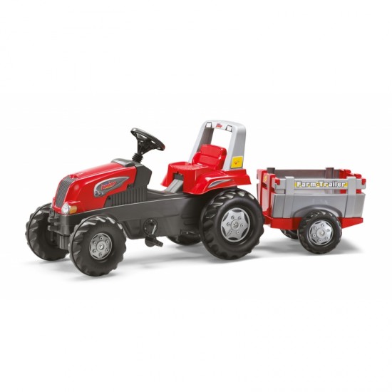 Minamas Traktorius su Priekaba Rolly Toys Junior 3-8 m. iki 50kg