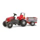 Minamas Traktorius su Priekaba Rolly Toys Junior 3-8 m. iki 50kg