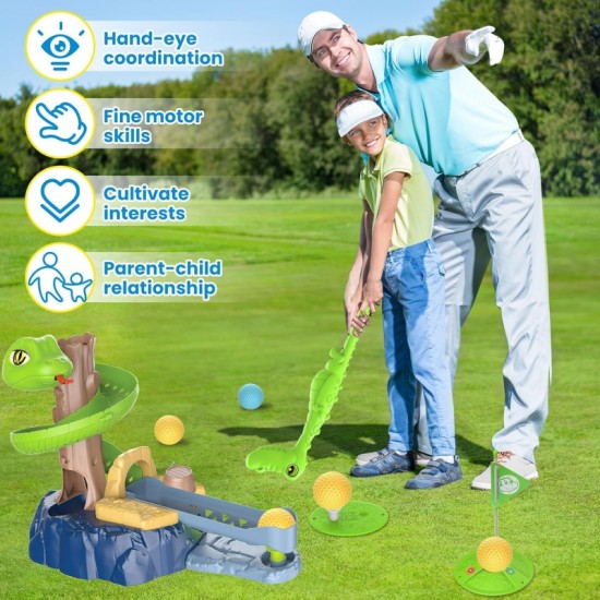 Mini golfo arkadinis žaidimas SNAKE GOLF WOOPIE