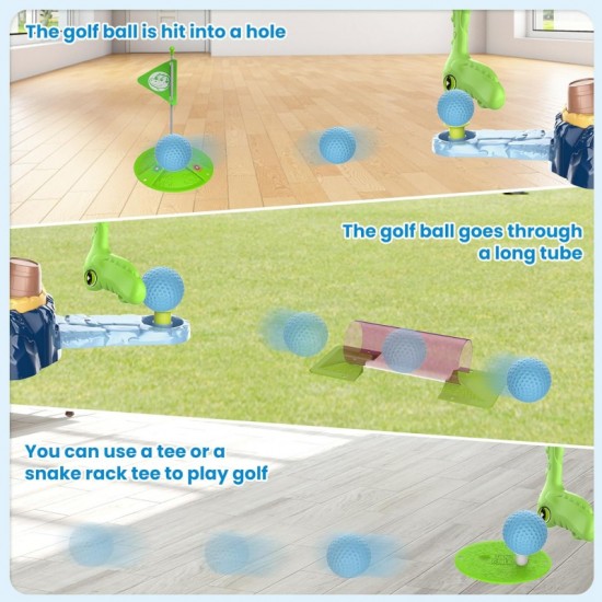 Mini golfo arkadinis žaidimas SNAKE GOLF WOOPIE
