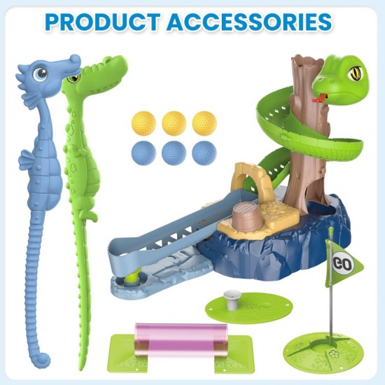 Mini golfo arkadinis žaidimas SNAKE GOLF WOOPIE