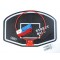 Mini krepšinio lenta Kimet Street Ball, 40 cm x 60 cm